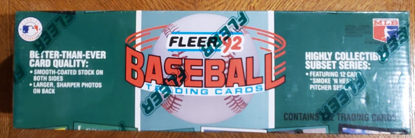 1992 Fleer Baseball Cards - Factory Sealed Set