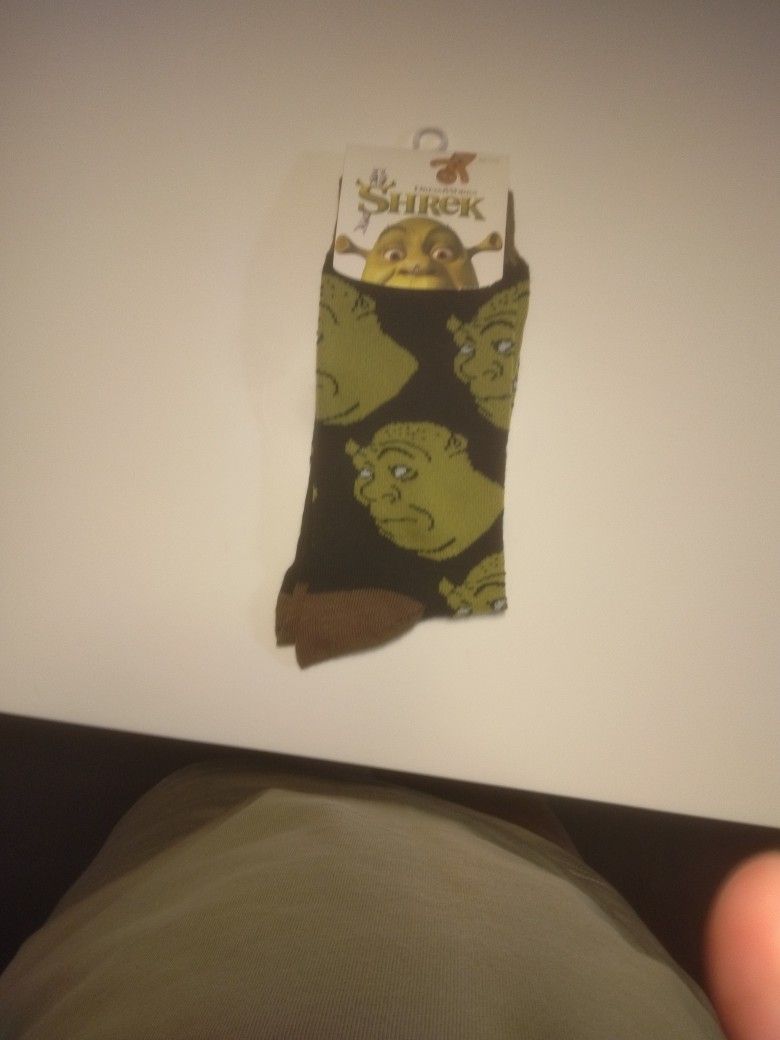 Shrek Socks