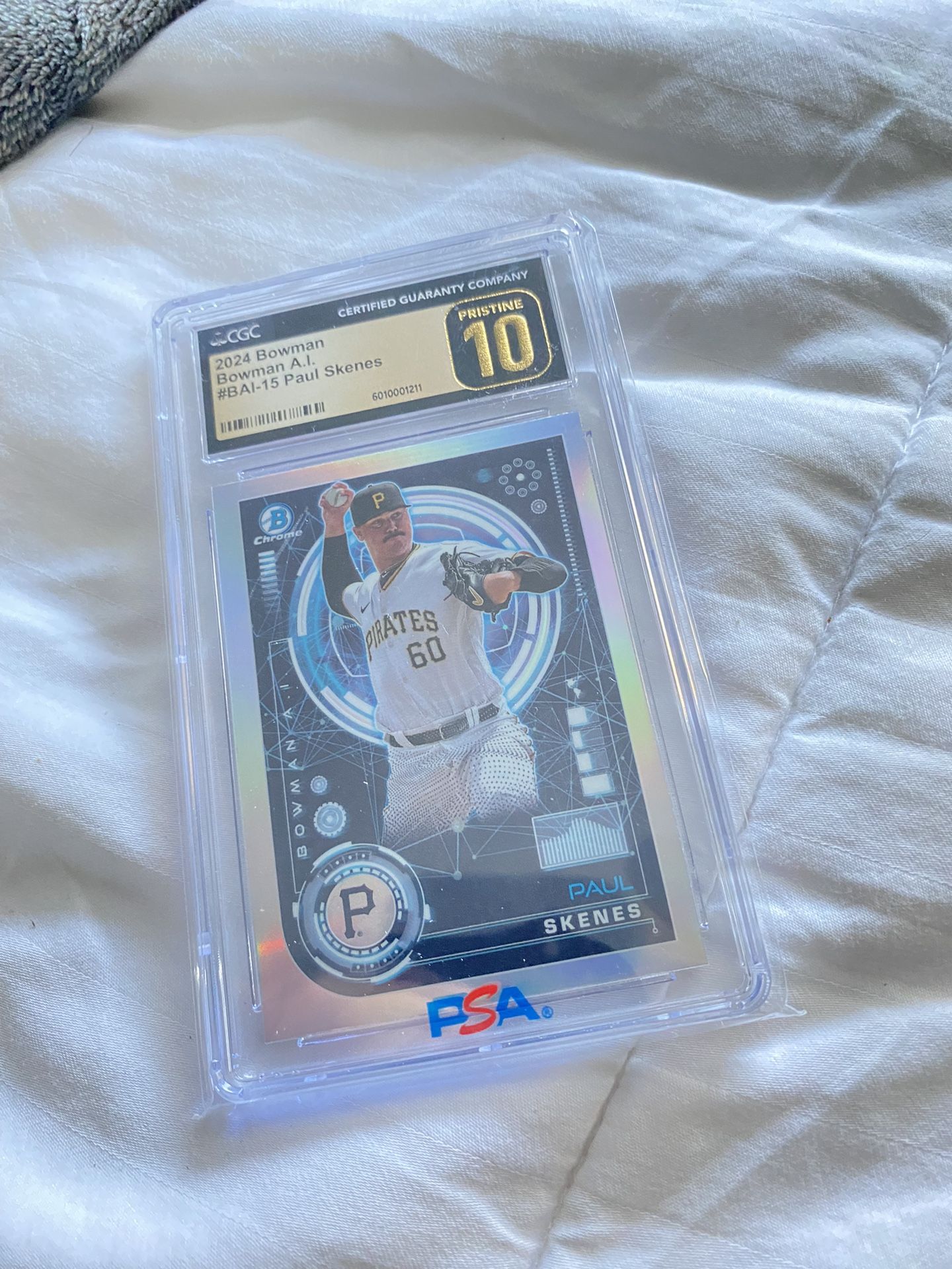 Paul Skenes GEM MINT 10 PRISTINE