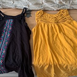 2 Girls 10/12 Tank Tops