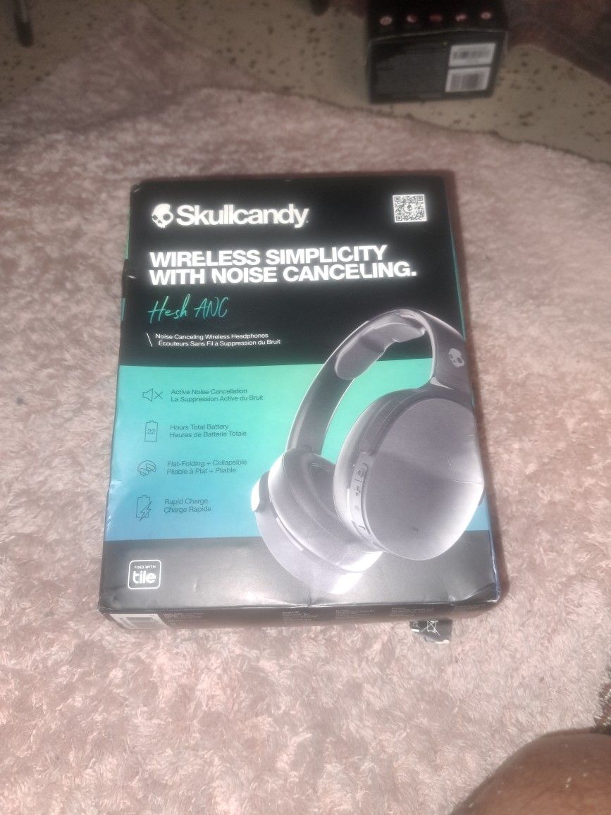 SKULLCANDY  WIRELESS SIMPLICITY WITH NOISE CANCELING  HESH ANC
