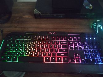 Gaming USB keyboard and mouse $15