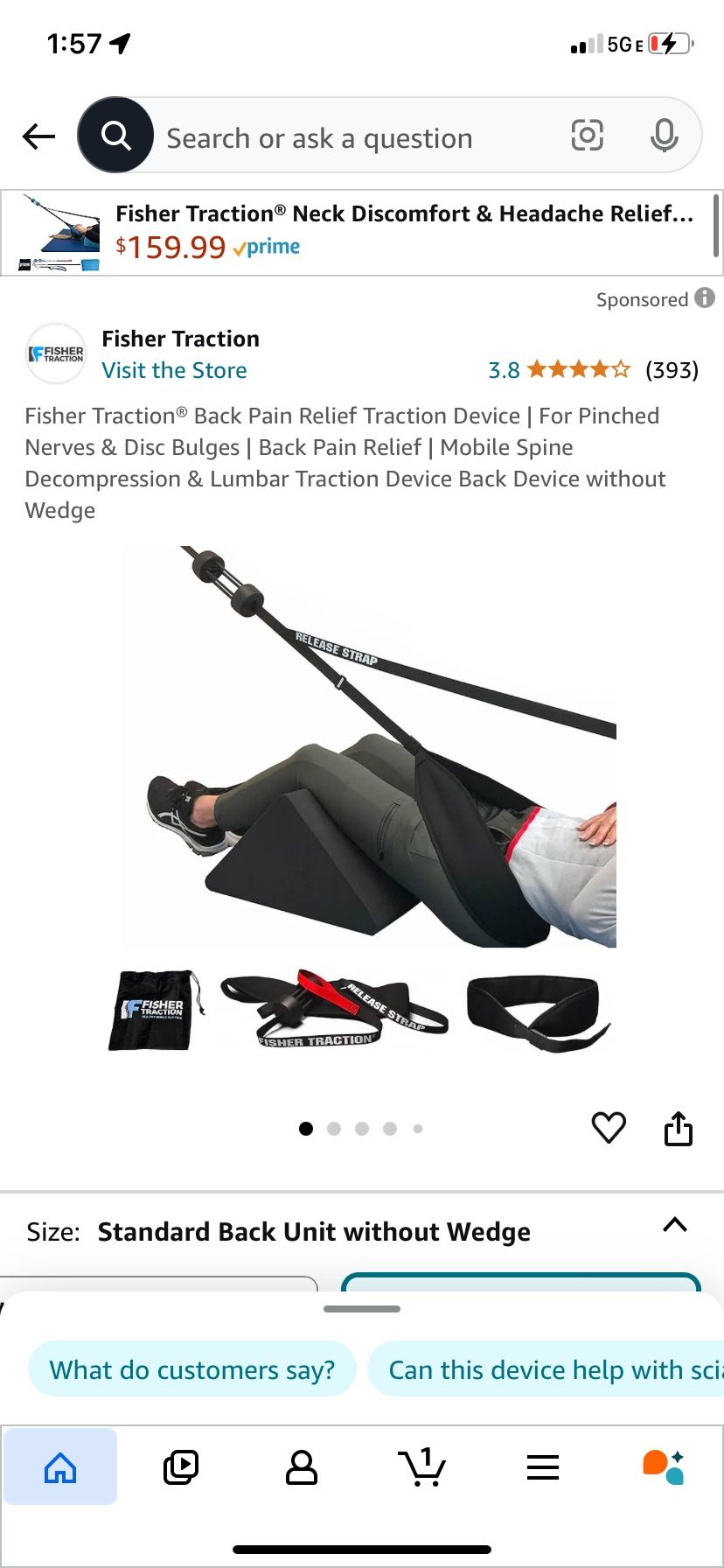 Back And Neck Traction Release