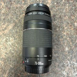 Canon 75-300mm Camera Lens 