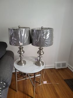 Table lamps set