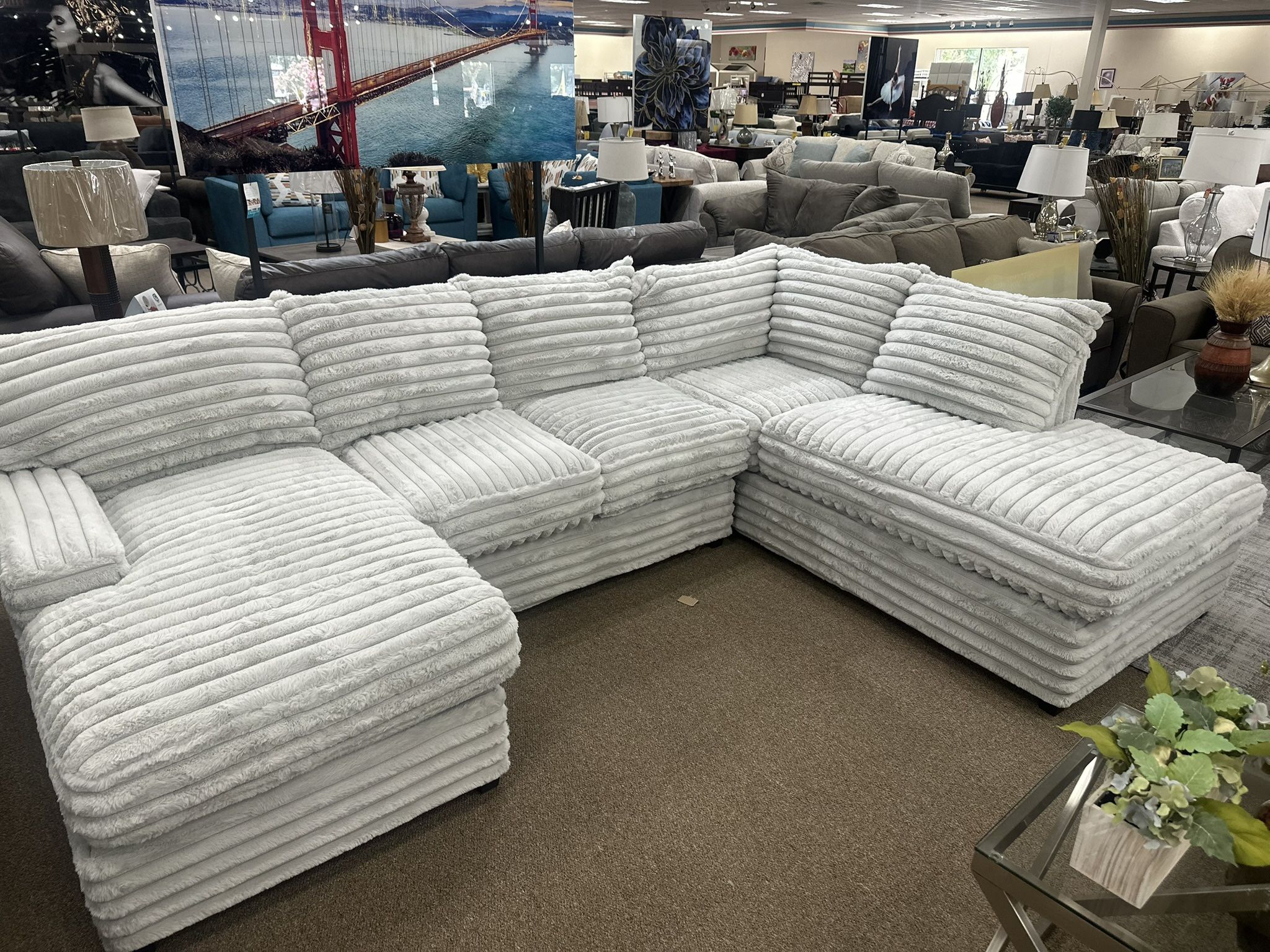 SECTIONALS DINING TABLES 599.99