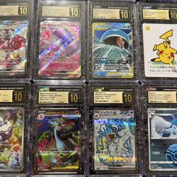 Graded PSA/CGC Pokemon Slabs