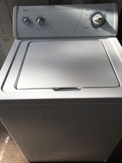 WHIRLPOOL WASHING MACHINE WORKS LOOKS GREAT WARRANTY 3 weeks