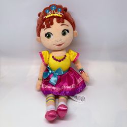 Disney Store Disney Junior Fancy Nancy 14" Plush Doll RARE HTF EUC