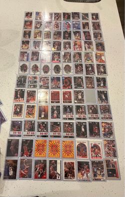 Michael Jordan Basketball Card Collection Lot