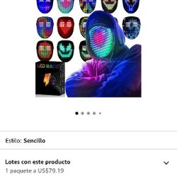 25 Patterns Mask For Halloween Or Party 