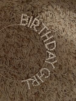 Birthday girl headpiece