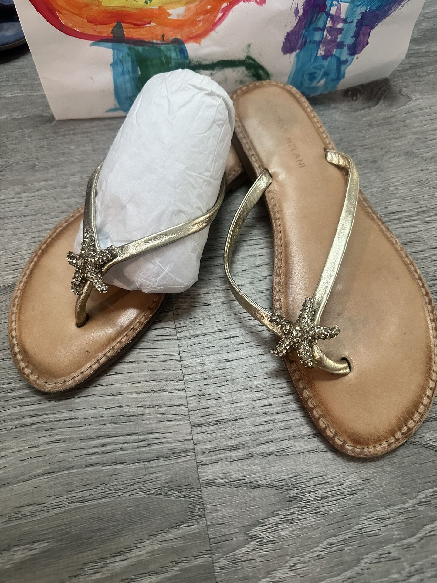 Antonio Melani Flats Sandals , Size;9 Price $9 Preloved