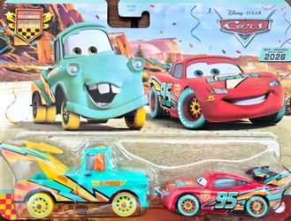 Disney Pixar Cars Mater & Lightning McQueen 2-Pack