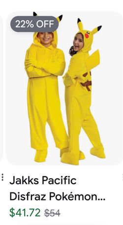 Pokemon Pikachu costume for kids