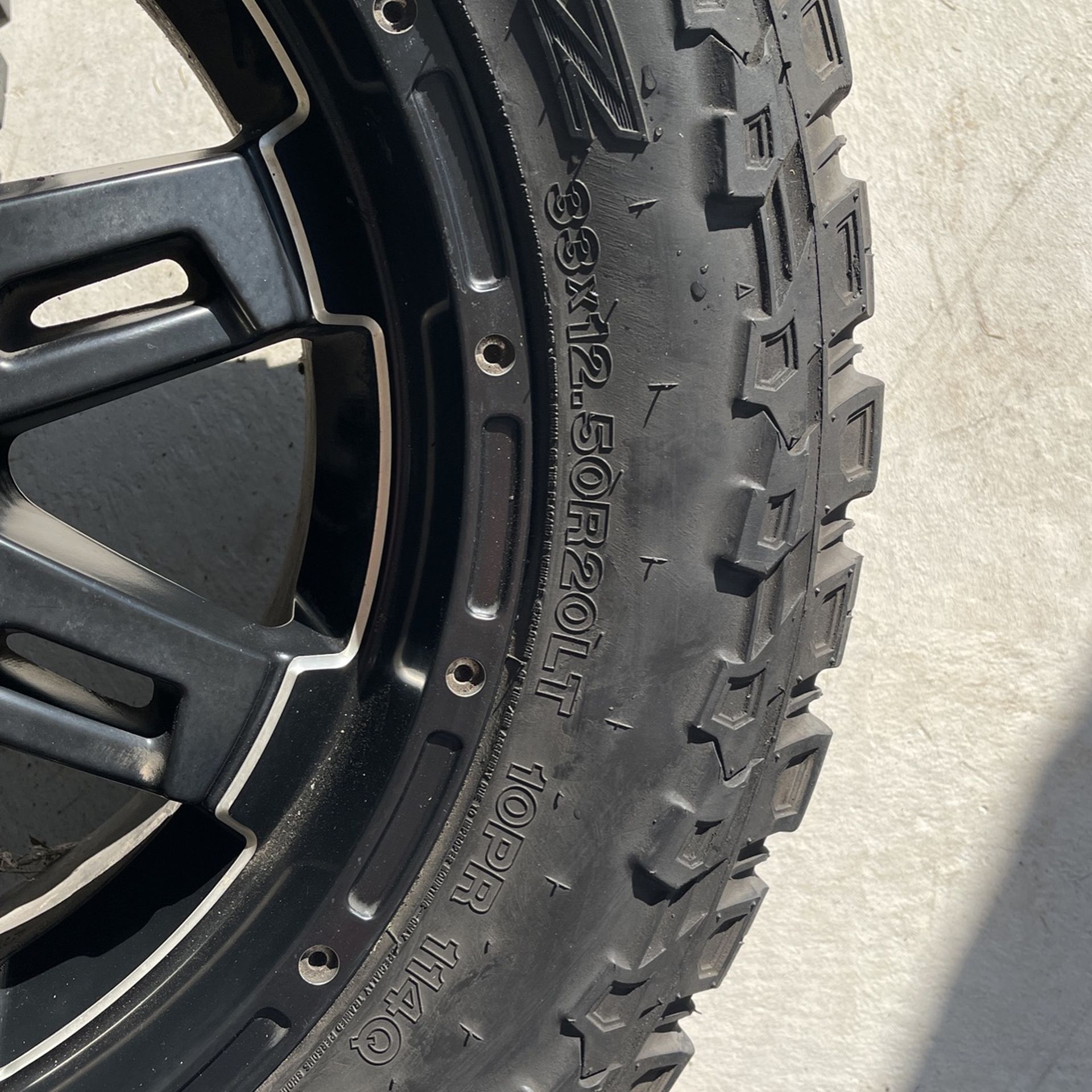 20’ Rims And Tires Balanced Ready To Mount
