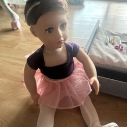 Our Generation Doll And Bed 