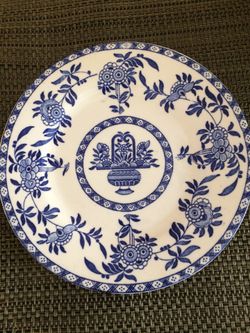 10 Delph pottery dishes