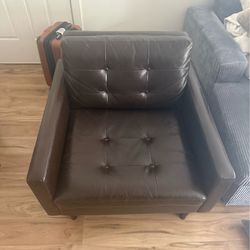 Leather chair - moving sale