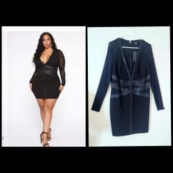 New Fashion Nova Black Dress 