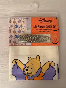 Disney Winnie the Pooh bathroom curtain