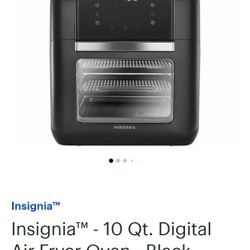 Insignia™ - 10 Qt. Digital Air Fryer Oven - Black

