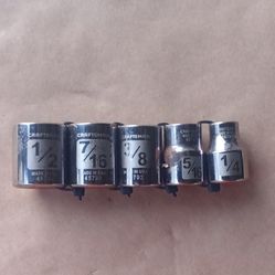Craftsman 3/8" Drive 8-Point Sockets