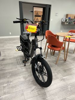 HOVSCO HovCart Family E-Bike 20" Fat Tire Cargo E-Bike (ORANGE, GREY)