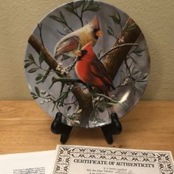 “The Cardinal” 1st Issue Collector’s Plate