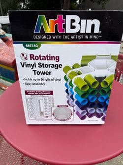Art Bin Rotating Vinyl Storage Tower