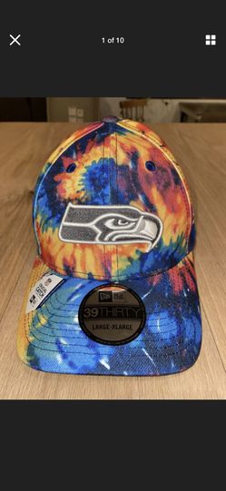 2020 Seattle Seahawks NewEra NFL Crucial Catch Hat 39THIRTY FlexFit