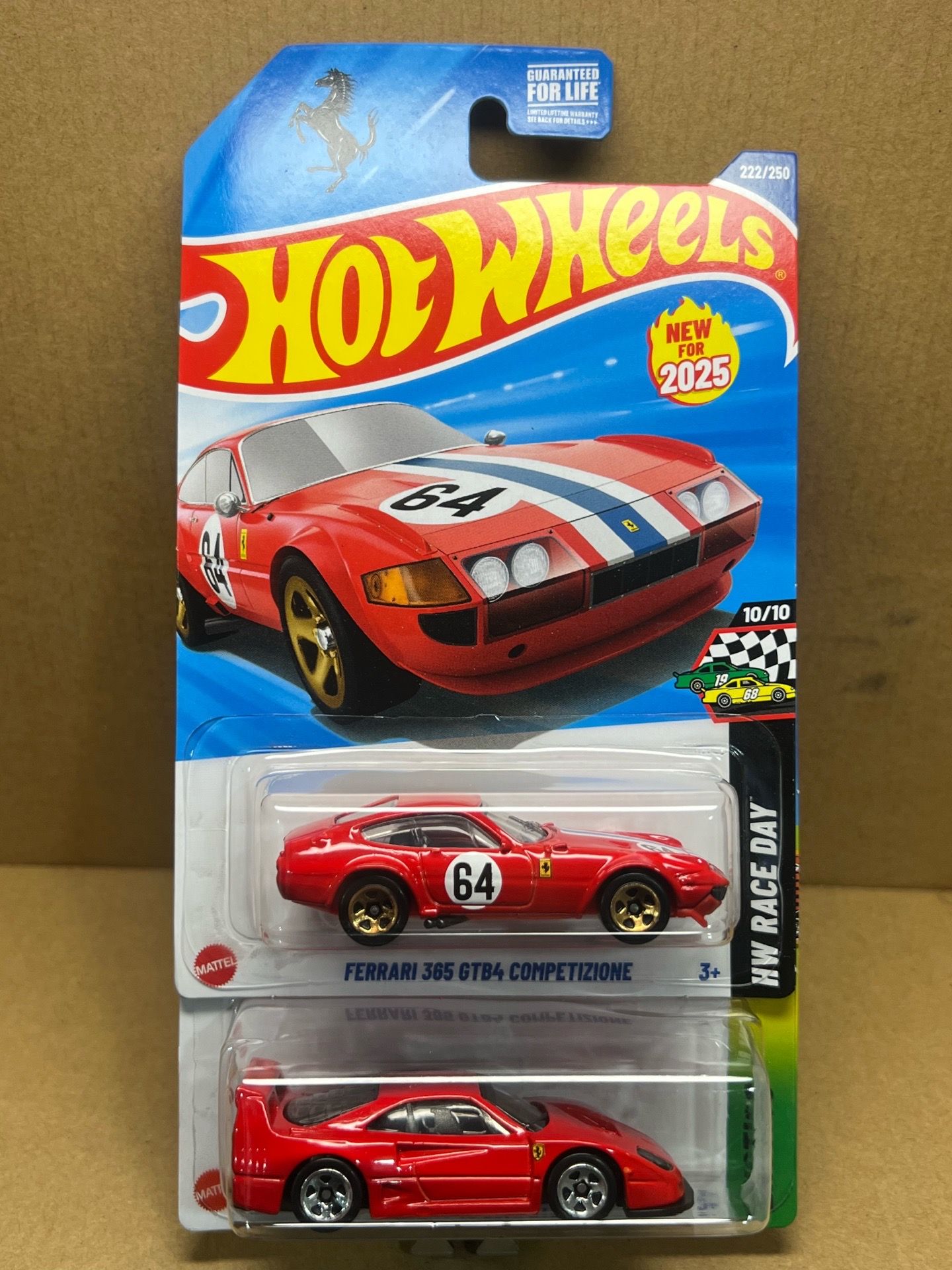 Hot Wheels Ferrari 365 & F40