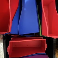 25 Book Storage Containers $2 Each Or Take All
