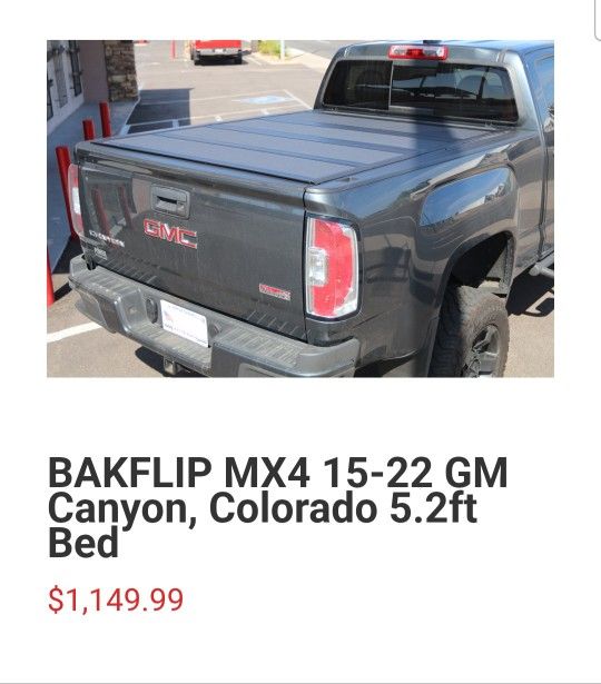 Tonneau Cover 2016 Gmc Canyon