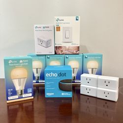 Kasa Smart home Bundle $178 value