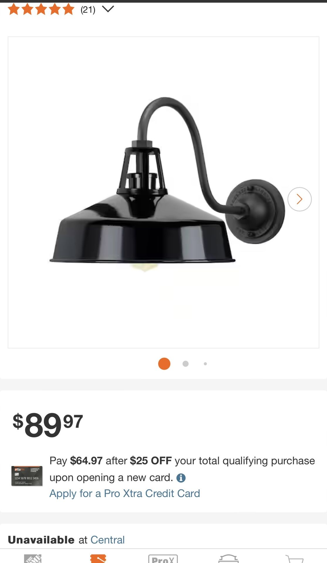 New Exterior Lights