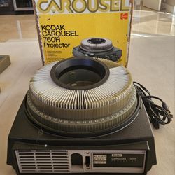 Kodak Carousel 760H Slide Projector – Autofocus – Original Box – Untested, As-Is