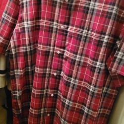 George Mens Button down Short Sleeve 