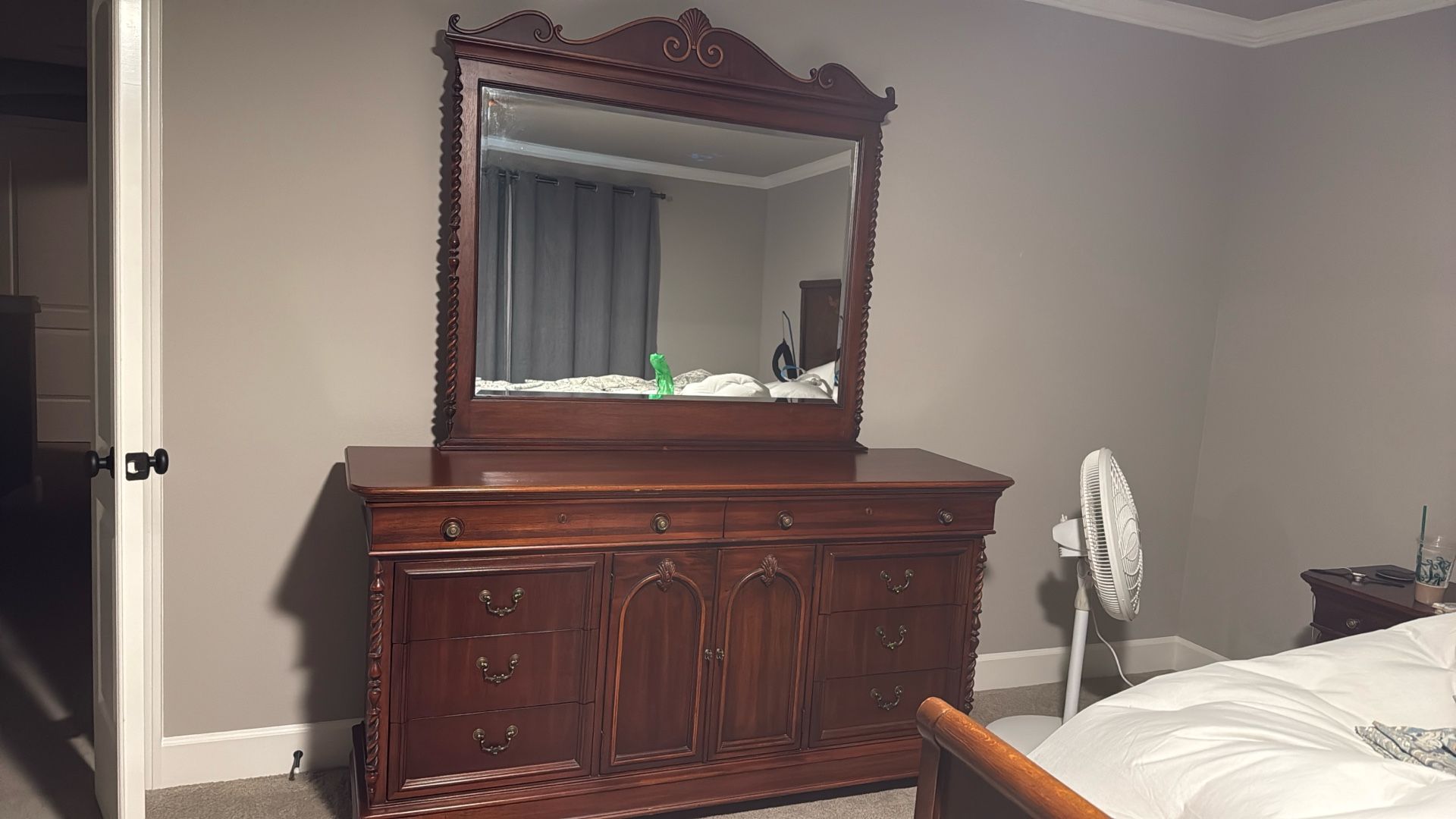 Dresser, Mirror, And 2 Nightstands