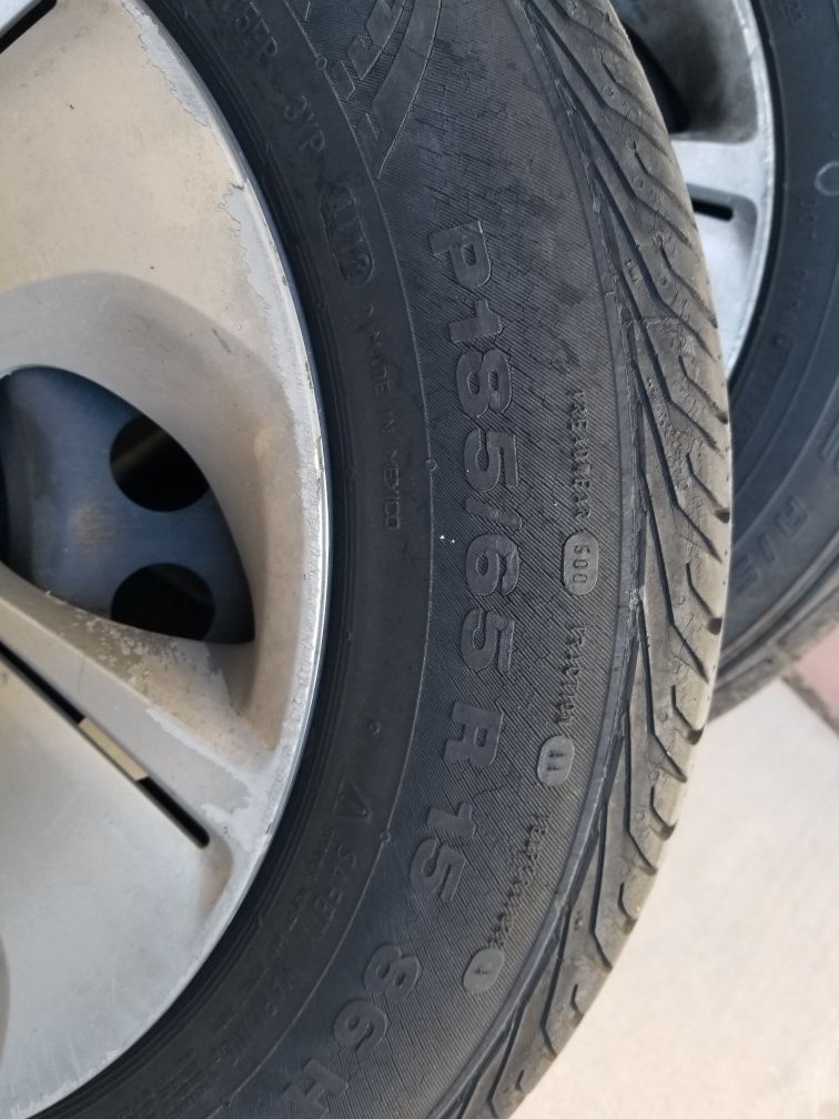 2014 honda civic rim and tire
