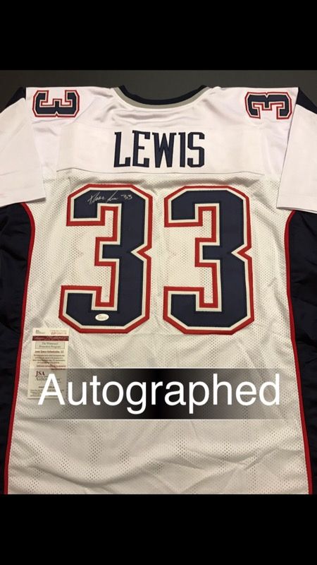 ONLY $99 TODAY! Dion Lewis SIGNED Patriots jersey