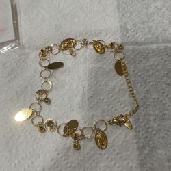 Tobillera Oro Laminado 