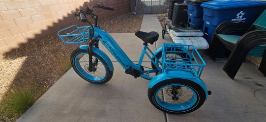 Llama CT10 Fat Tire Electric Cargo Trike