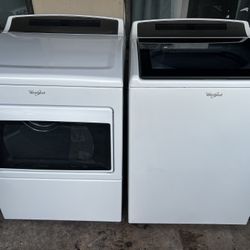 Whirlpool Top Load Washer And Dryer Set DELIVERY AVAILABLE 🚚
