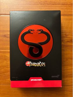 Super7 ThunderCats ULTIMATES! Jackalman – WAVE 1 Complete w/ Original Mailer Box