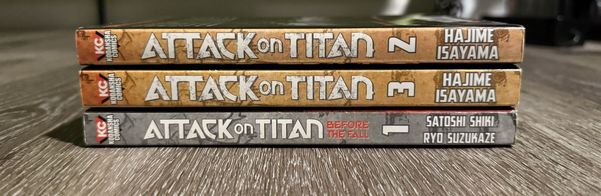 Attack On Titan 1-3