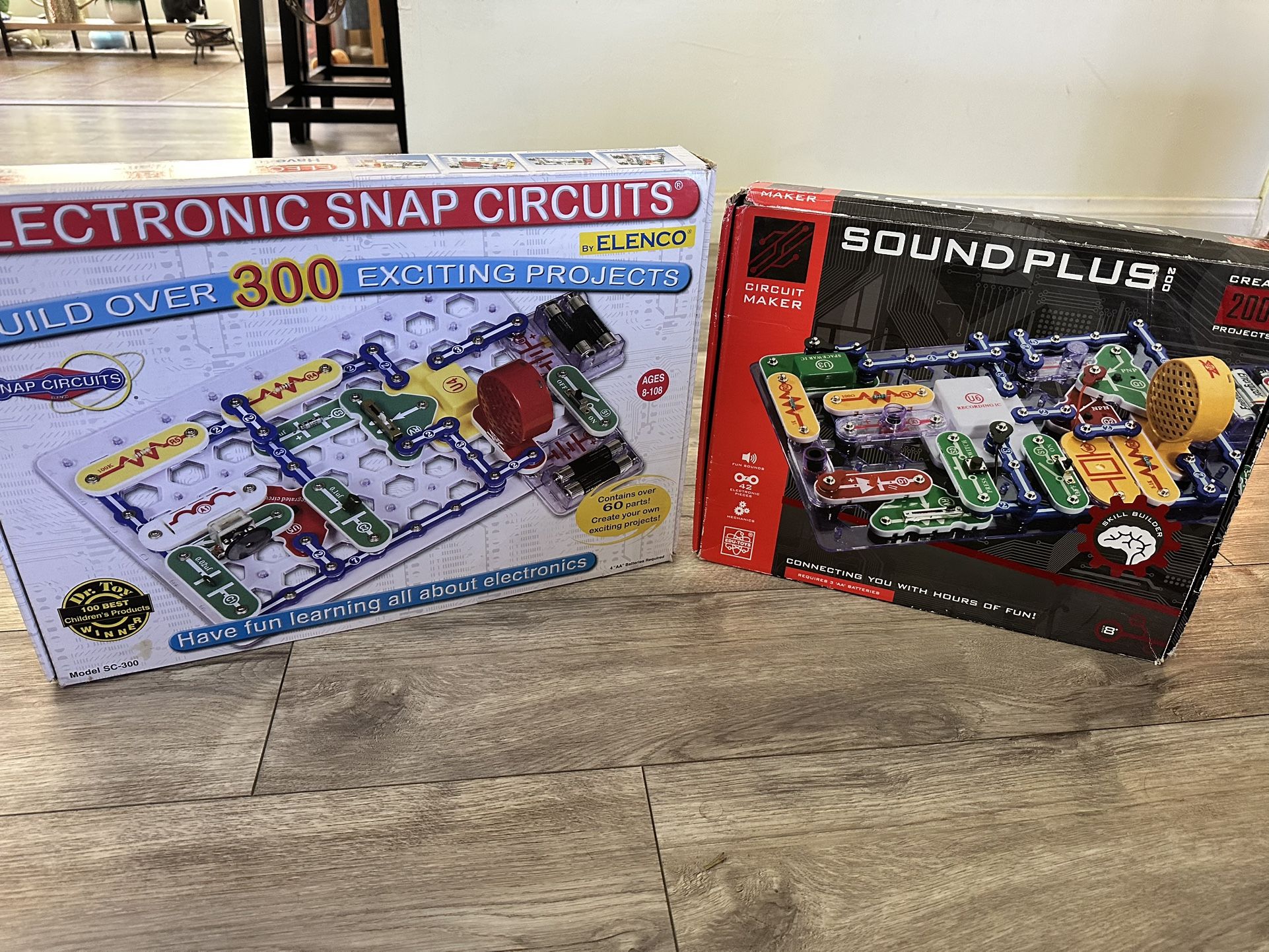 Snap Circuit Boards Kids Game/ Project