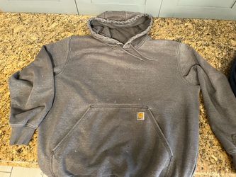 Grey Carhartt Hoodie (Size Large)