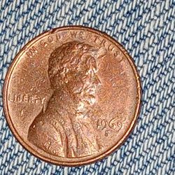 1069s Double Die ,floating Roof  Penny