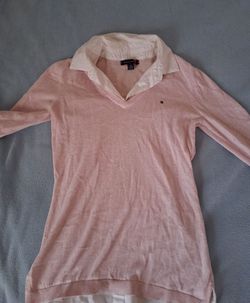 Women's Tommy Hilfiger pink sweater